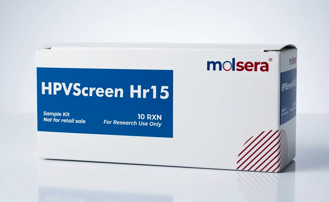 HPVScreen HR15 Sample Kit — 10 RXN box